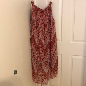 Plus size High low strapless dress